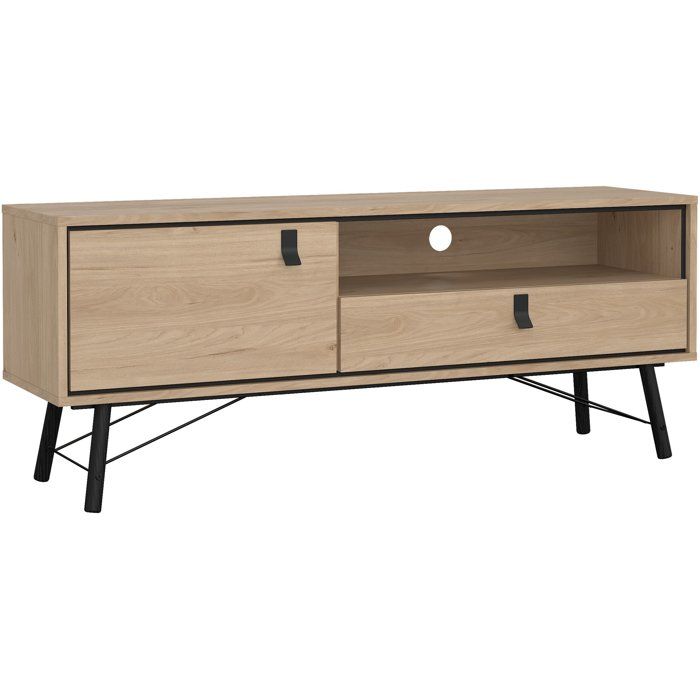 Meuble TV RY - Chene Jackson Hickory - 150,3 x 40,1 x 59,6 cm