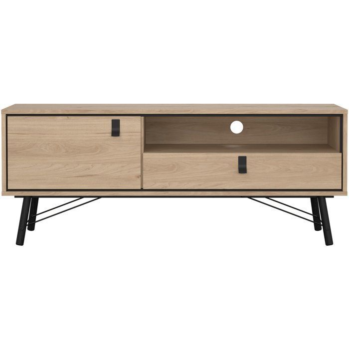 Meuble TV RY - Chene Jackson Hickory - 150,3 x 40,1 x 59,6 cm