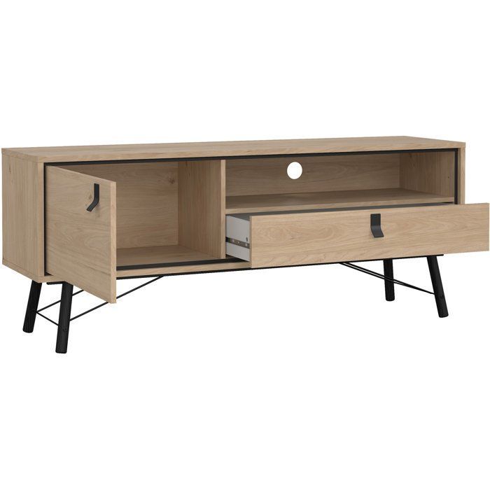 Meuble TV RY - Chene Jackson Hickory - 150,3 x 40,1 x 59,6 cm