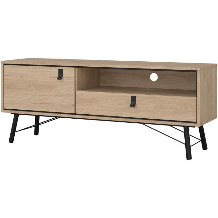Meuble TV RY - Chene Jackson Hickory - 150,3 x 40,1 x 59,6 cm