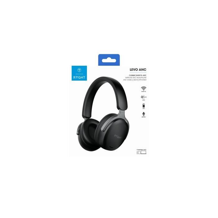 Casque sans fil - RYGHT - LEVO - ANC - Noir