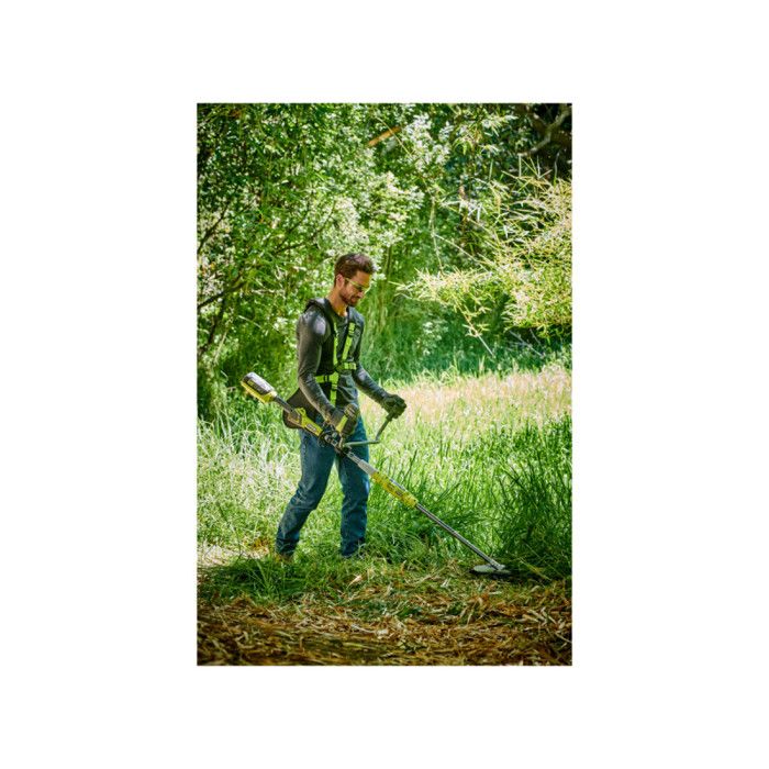 RYOBI - Débroussailleuse 36V - Ø fil 1 x 1,65 mm - lame 3 dents Tri-Arc+ 26 cm - vendue sans batterie ni chargeur - RBC36X26BG2-0