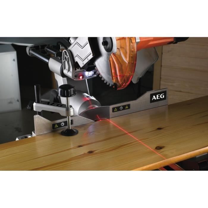 AEG - Scie radiale 1800 W, piÈtement - PS254L + PSU1000