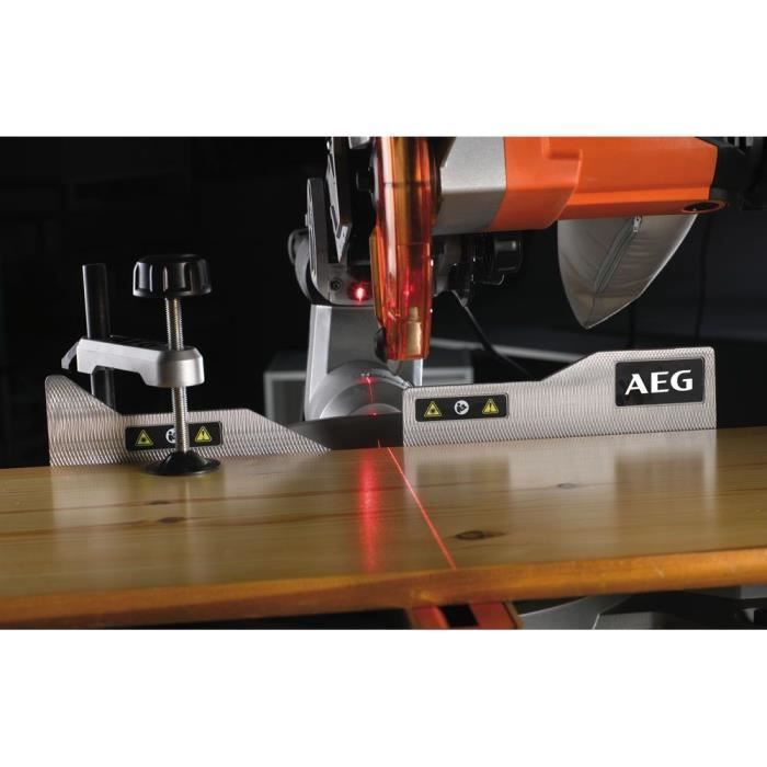 AEG - Scie radiale 1800 W, piÈtement - PS254L + PSU1000