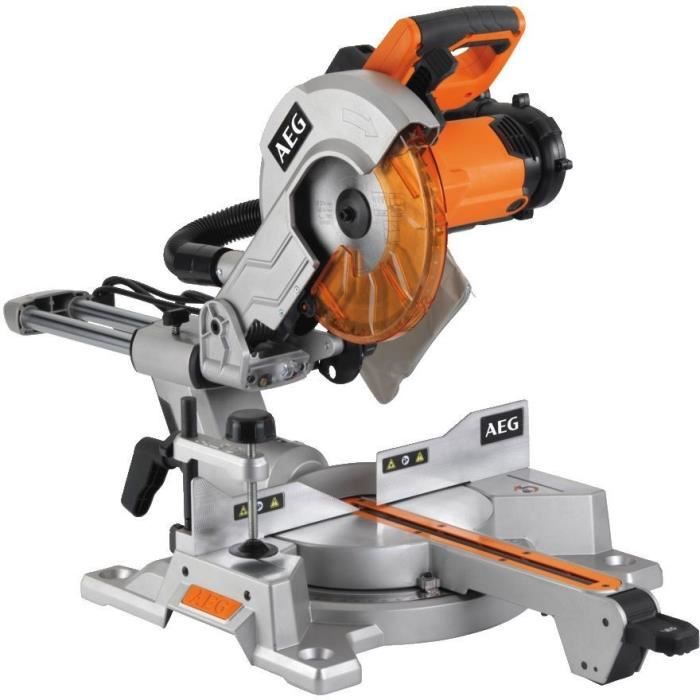 AEG - Scie radiale 1800 W, piÈtement - PS254L + PSU1000