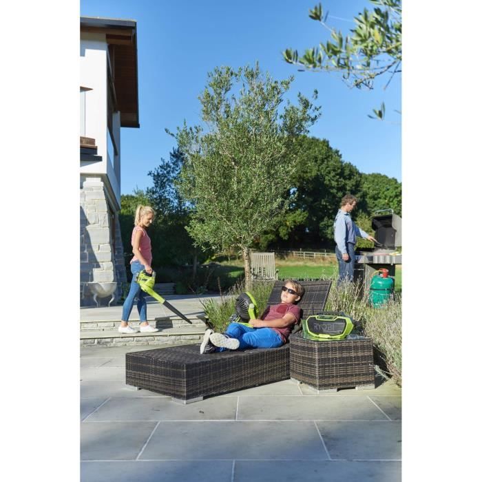 RYOBI - Radio de chantier 18V ONE+ stéréo Bluetooth AM/FM - port de charge USB - R18RH-0