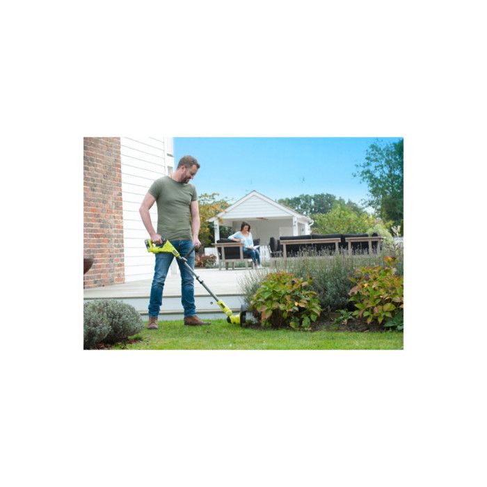 RYOBI - Coupe-bordures / dresse-bordures 18V ONE+ HYBRIDE - Ø coupe 25-30 cm - 1 batterie 18V 2,5 Ah et 1 chargeur - RLT1831H25F