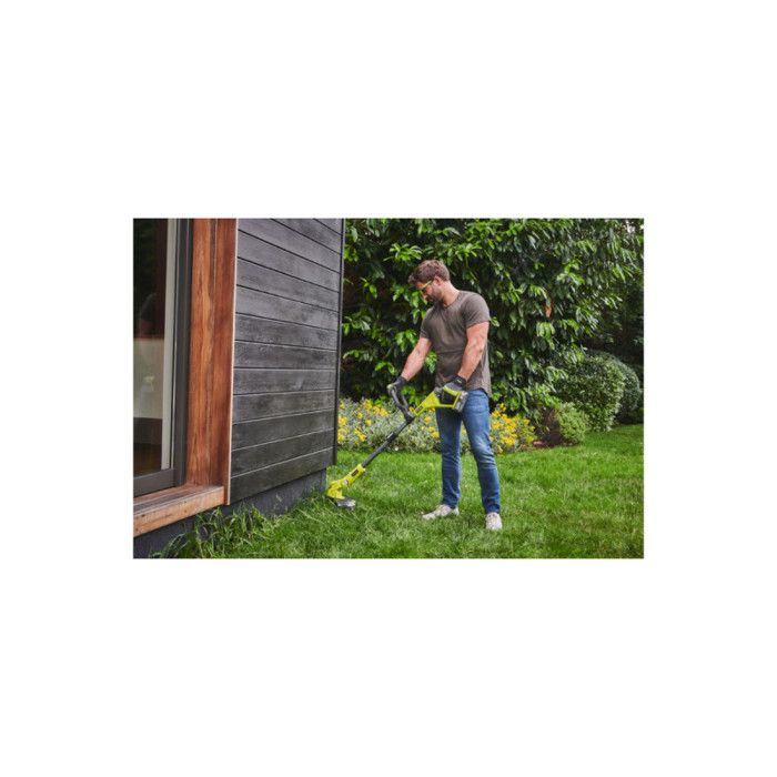 RYOBI - Coupe-bordures / dresse-bordures 18V ONE+ HYBRIDE - Ø coupe 25-30 cm - 1 batterie 18V 2,5 Ah et 1 chargeur - RLT1831H25F