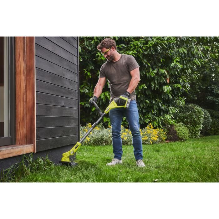 RYOBI - Coupe-bordures 18V ONE+ - ÿ coupe 25-30 cm - tube tÈlescopique - 1 batterie 2,5 Ah & chargeur + RAC155 OFFERT - RLT183225FPK