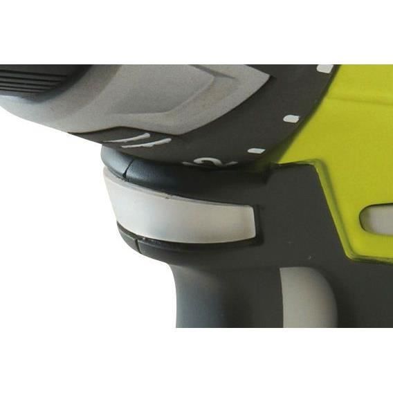 RYOBI - Perceuse-visseuse 12V - 1 vitesse - 25 Nm - 24 positions - mandrin 10 mm + 2 batteries 2 Ah, chargeur & sac - RCD1201-220S