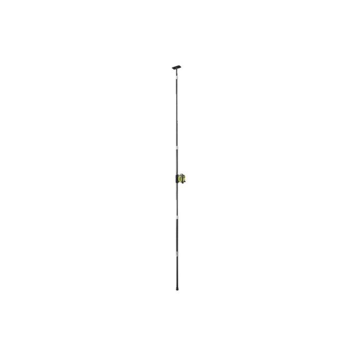RYOBI - Laser 360° vert - portée 25 m - précision +/- 0,5 mm - Livré avec une canne télescopique, une pochette, 4 piles - RB360GLL-K