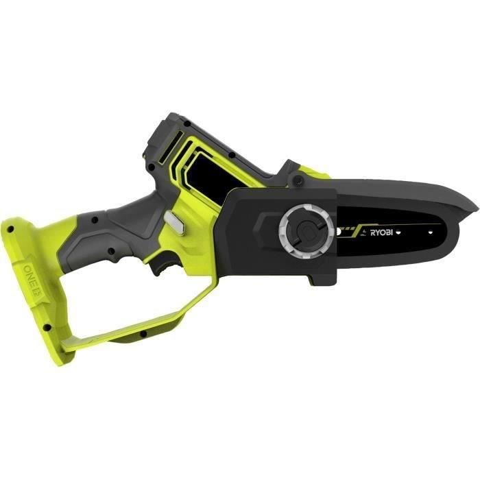 RYOBI - Élagueur a main 18V ONE+ - Brushless- guide 10 cm - 6 m/s - tendeur sans outil + batterie 2,0 Ah & chargeur - RY18PSX10A-120