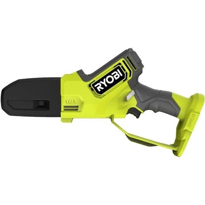 RYOBI - Élagueur a main 18V ONE+ - Brushless- guide 10 cm - 6 m/s - tendeur sans outil + batterie 2,0 Ah & chargeur - RY18PSX10A-120