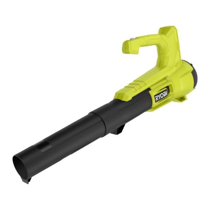 RYOBI - Souffleur 18V ONE+ Turbo Jet - soufflerie 145 km/h - dÈbit air max. : 7,1 m≥/min + batterie 4,0 Ah & chargeur - RY18BLA-140