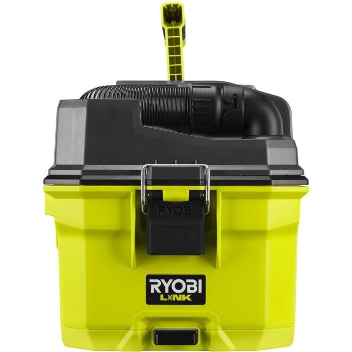 RYOBI - Aspirateur d'atelier 18V ONE+ - 11,8 kPa - collecteur 11 L - Avec accessoires & adaptateur pour outils ONE+ - RV1811