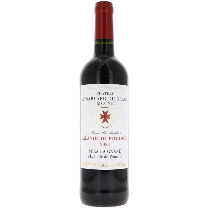 Château La Sablard du Grand Moine 2023 Lalande de Pomerol - Vin rouge de Bordeaux