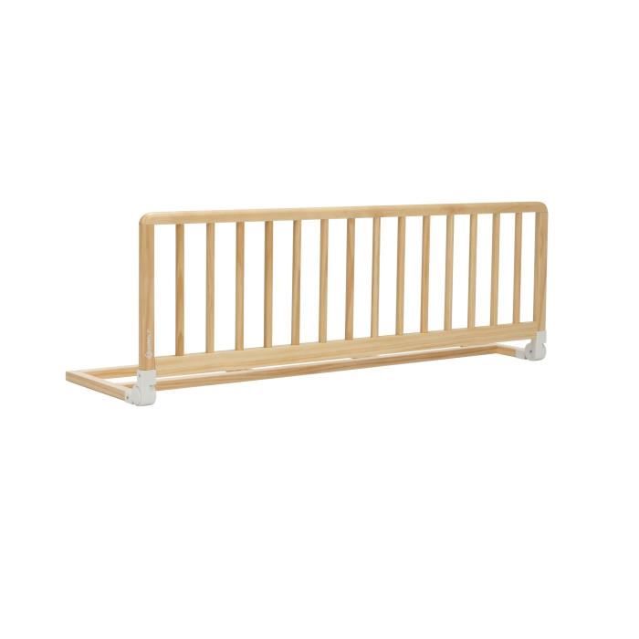 SAFETY 1ST, Barriere de lit bois naturel, 110 cm compatible lits supÈrieur a 160 cm, Èco responsable, bois FSC 100%