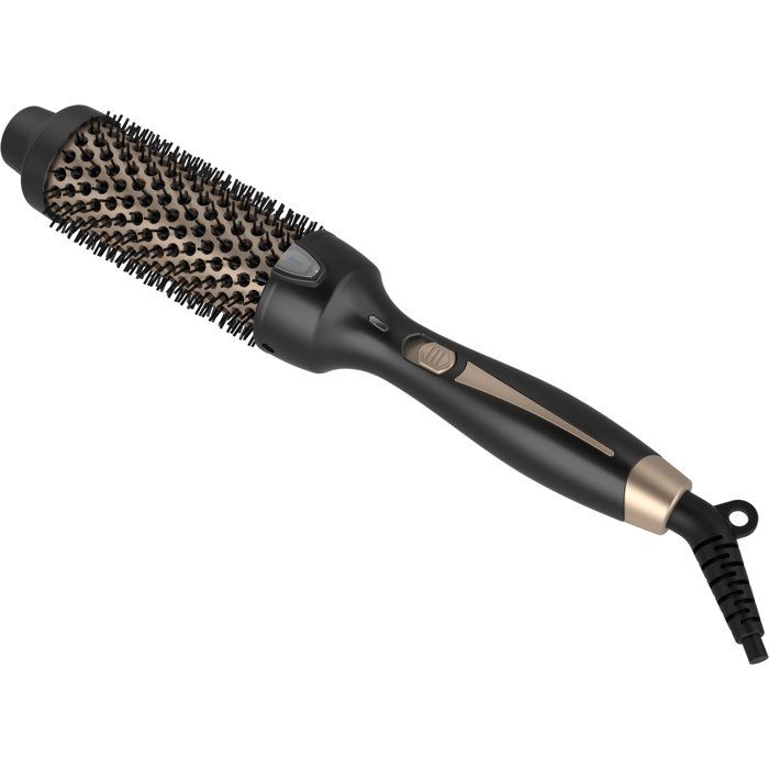 Brosse soufflante - SAINT ALGUE - Demeliss Volume Brush - 52 W - Température unique - Noir / Or