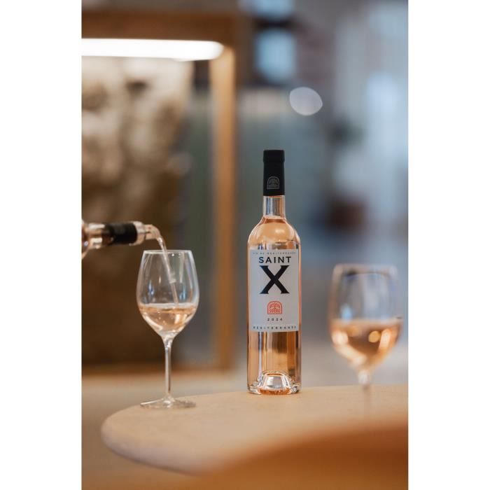 Saint X Rosé 2024 - IGP Méditerranée - Vin rosé de Provence 75cl