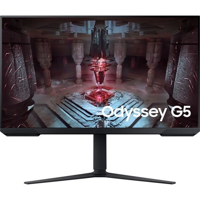 Ecran PC Gamer - SAMSUNG - 32 - WQHD - 165Hz - Dalle VA - 1ms - Ajustable en hauteur - LS32CG510EUXEN