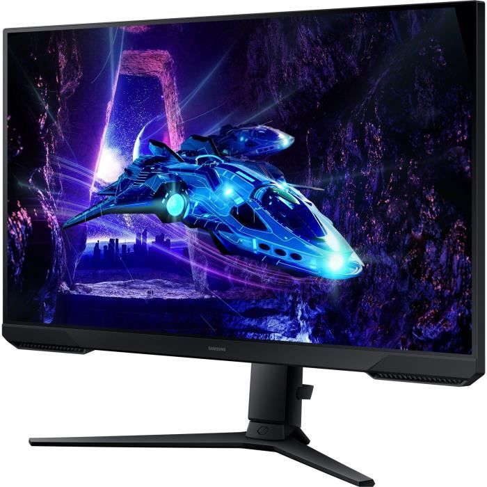 Ecran PC Gamer - SAMSUNG - 27 - FHD - 180Hz - Dalle VA - 1ms - Ajustable en hauteur - LS27DG300EUXEN
