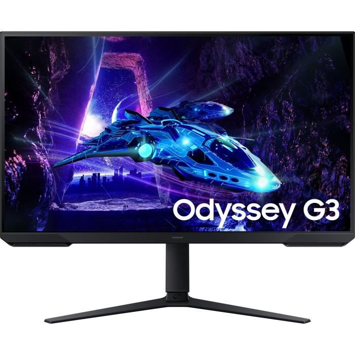 Ecran PC Gamer - SAMSUNG - 32 - FHD - 180Hz - Dalle VA - 1ms - Ajustable en hauteur - LS32DG300EUXEN