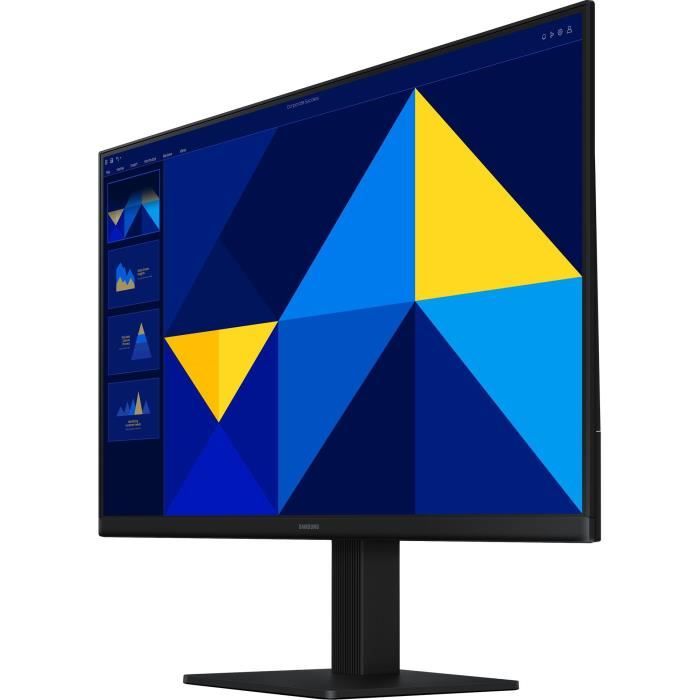 Ecran PC - SAMSUNG - 24 - FHD - 100Hz - Dalle IPS - 5ms - LS24D300GAUXEN
