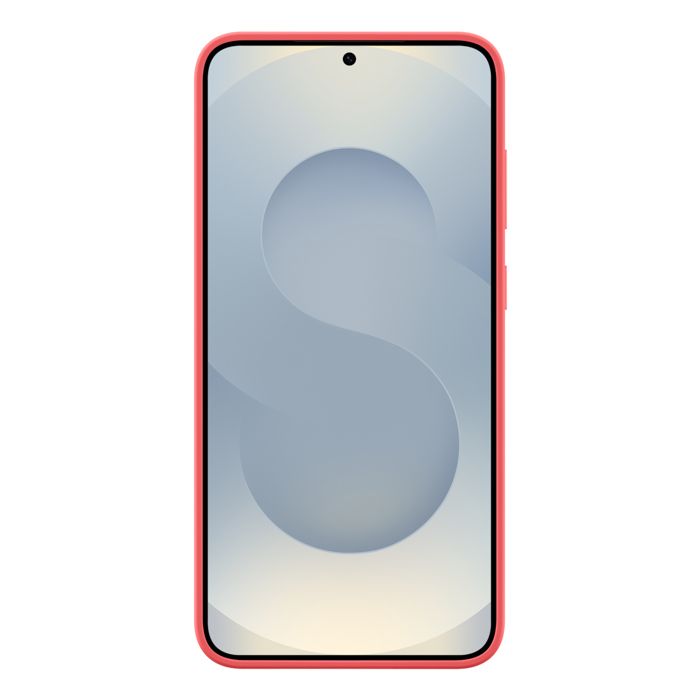 Coque de protection - Samsung - Galaxy S25 Plus - Silicone Souple - Rouge - Protection Résistante