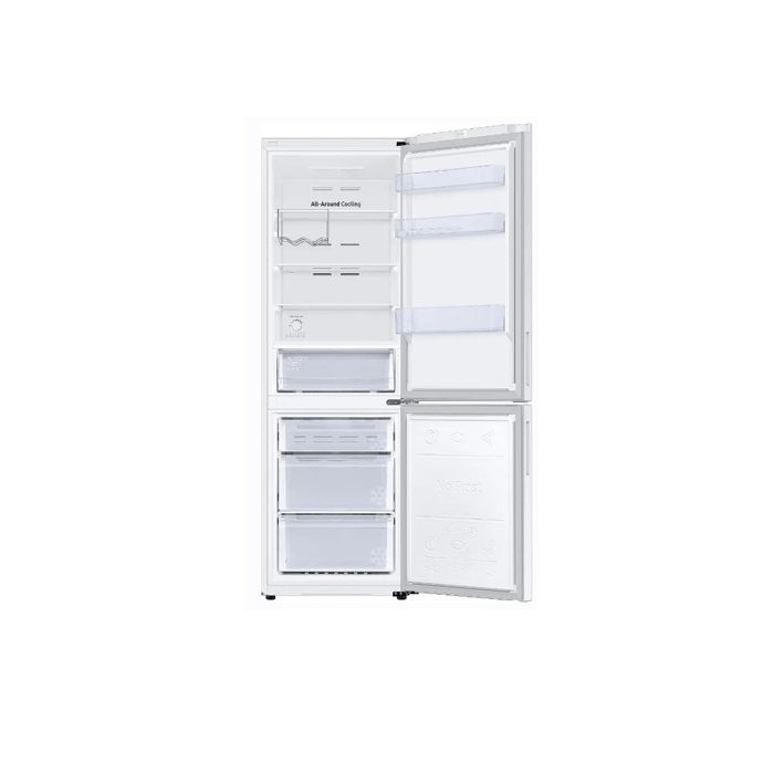 Réfrigérateur combiné - SAMSUNG - RB33B612ESA - 344 L - Classe E - 59,5 x 65,8 x 185,3 cm - Blanc