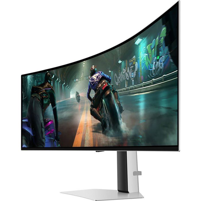 Ecran PC Gamer incurvé - SAMSUNG - 49'' - Dual QHD - 144Hz - Dalle OLED - 0.03ms - Ajustable en hauteur - ODYSSEY OLED G9 - G91SD
