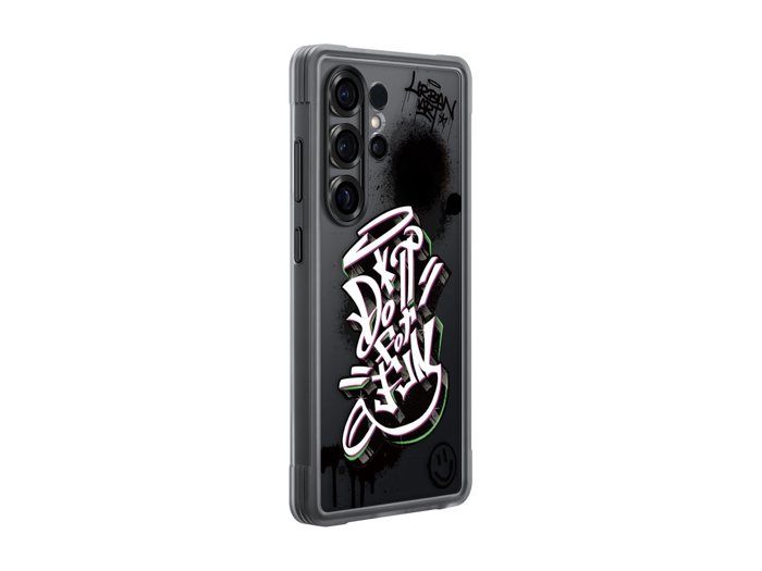 Coque personnalisable renforcée pour Galaxy S25 Ultra Noir