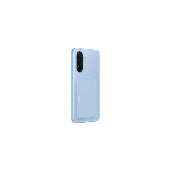 Coque et étui téléphone mobile Samsung arriere avec porte-carte Galaxy A36 5G Bleu