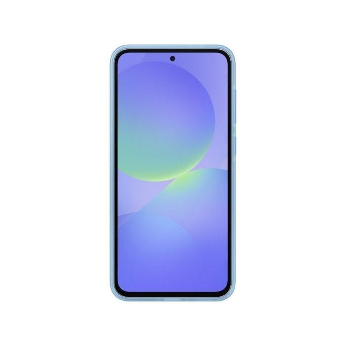 Coque et étui téléphone mobile Samsung arriere avec porte-carte Galaxy A36 5G Bleu