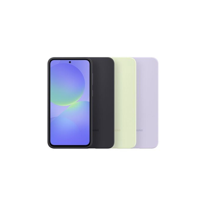 Coque et étui téléphone mobile Samsung silicone Galaxy A36 5G Noir