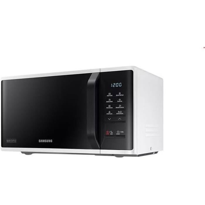 Micro-ondes SAMSUNG Solo - Blanc - 23 L - 800 W - Cavité céramique émail