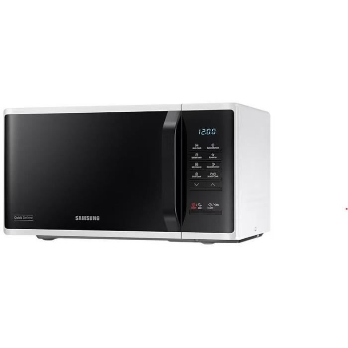 Micro-ondes SAMSUNG Solo - Blanc - 23 L - 800 W - CavitÈ cÈramique Èmail
