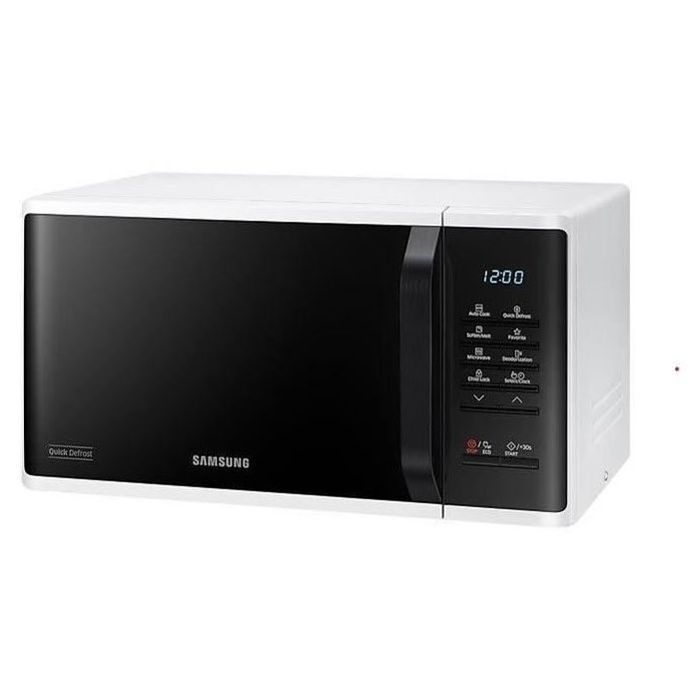 Micro-ondes SAMSUNG Solo - Blanc - 23 L - 800 W - Cavité céramique émail