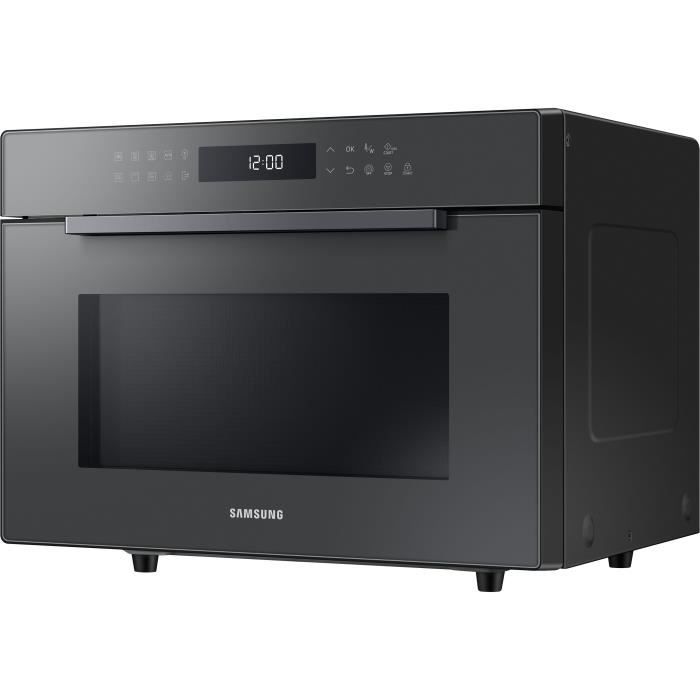 Micro-ondes CombinÈ 35L - SAMSUNG - MC35R8088CC - Charbon - 52,8 x 40,4 x 48,1 cm - Fonction Air Fryô