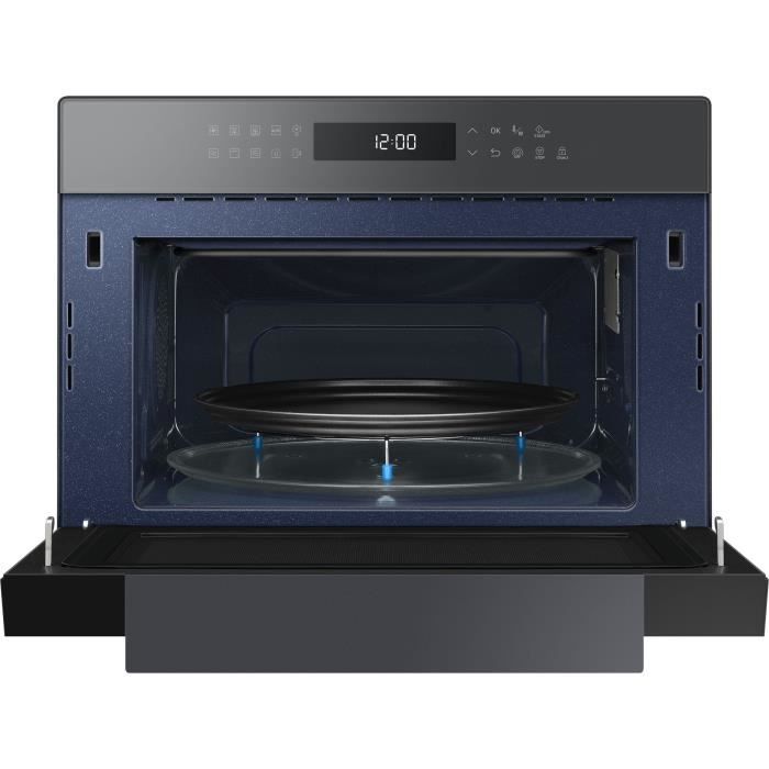 Micro-ondes CombinÈ 35L - SAMSUNG - MC35R8088CC - Charbon - 52,8 x 40,4 x 48,1 cm - Fonction Air Fryô