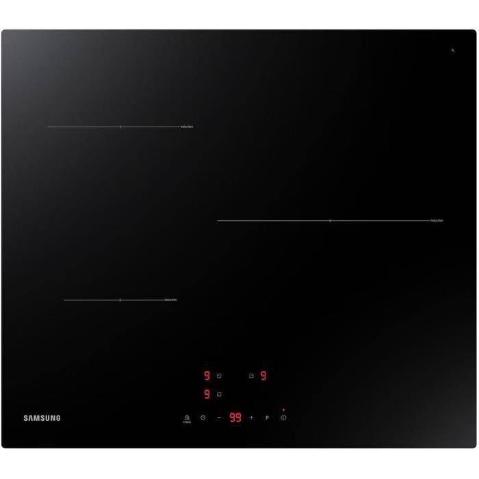 Table de cuisson a induction SAMSUNG - 3 foyers - L59 cm - NZ63T3706A1/UR