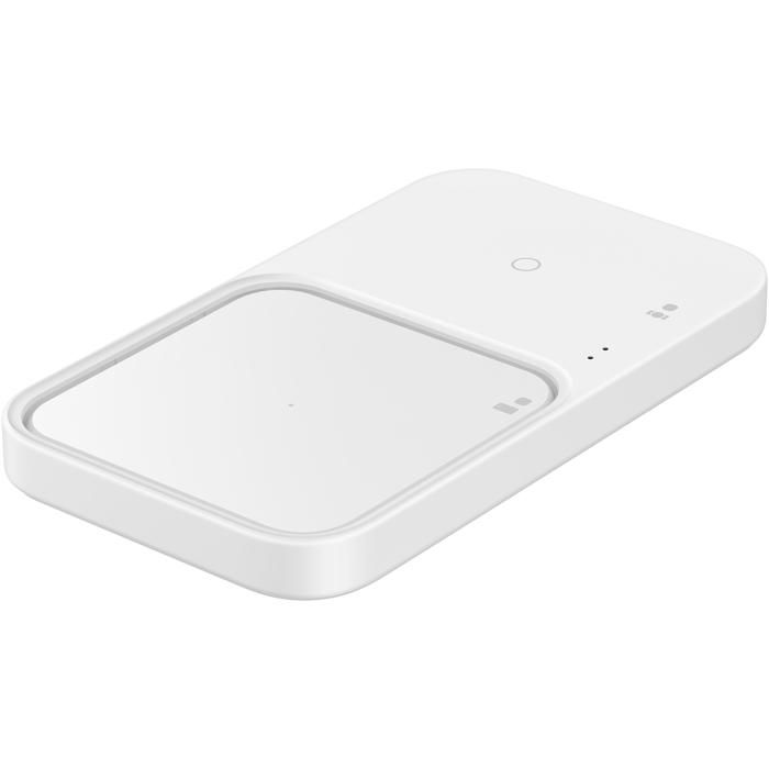 Chargeur duo sans fil rapide 15W SAMSUNG - Pad Induction - Sans adaptateur secteur - Noir