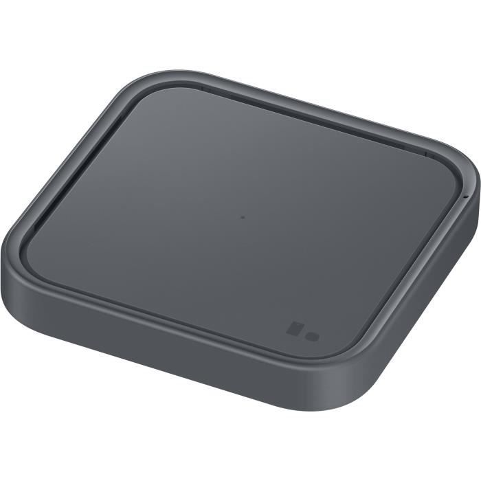Chargeur sans fil rapide 15W SAMSUNG - Pad Induction - Sans adaptateur secteur - Noir