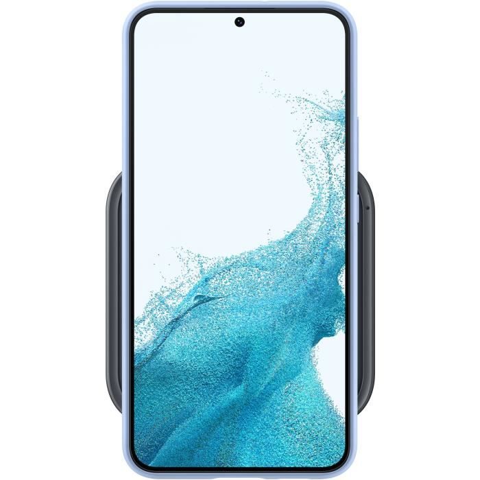 Chargeur pour tÈlÈphone mobile Samsung Charge rapide Sans-fil a induction 15W Gris foncÈ