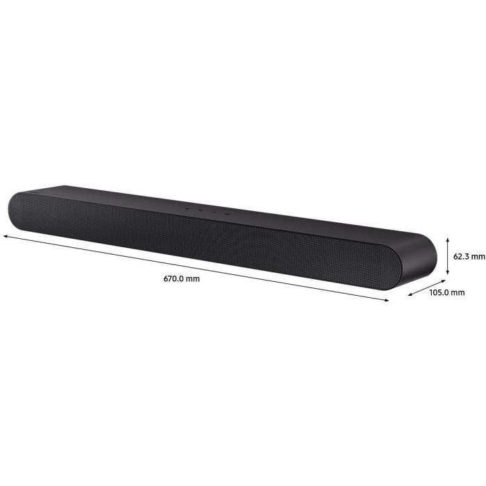 SAMSUNG HW-S50B - Barre de son 3.0 - One Body - Caisson de basse intÈgrÈ - Bluetooth