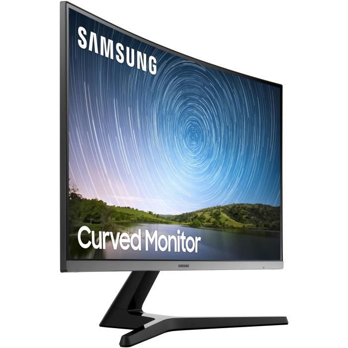 Ecran PC IncurvÈ - SAMSUNG LC32R500FHPXEN - 32 Full HD - Dalle VA - 4 ms - 75Hz - Inclinable