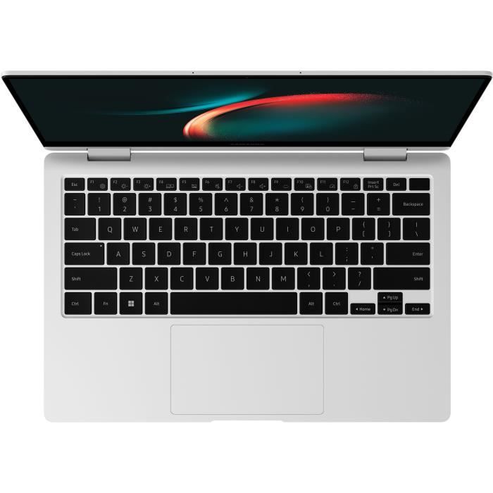 PC Portable convertible Samsung -Galaxy Book 3 360 -13,3 Super AMOLED - Core i5-1340P -RAM 8Go -256Go SSD -Iris Xe -Win 11 -S Pen