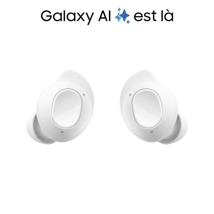 Ecouteurs Samsung Galaxy Buds FE True wireless a rÈduction de bruit active Blanc