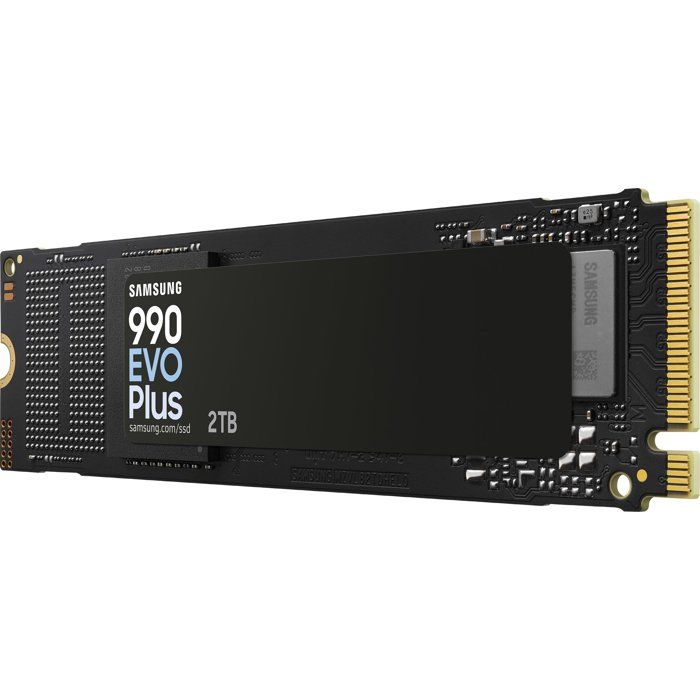 SAMSUNG - 990 EVO Plus - SSD Interne - 2 To - NVMe M.2 PCIe 4.0x4 - Vitesse lecture jusqu'a 7 250 Mo/s