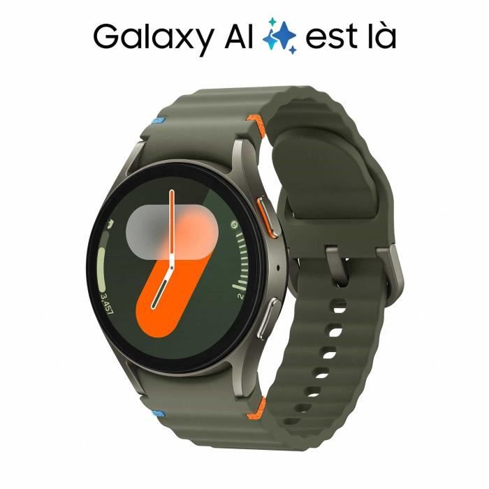 SAMSUNG Galaxy Watch7 Montre connectÈe 4G 40mm Vert