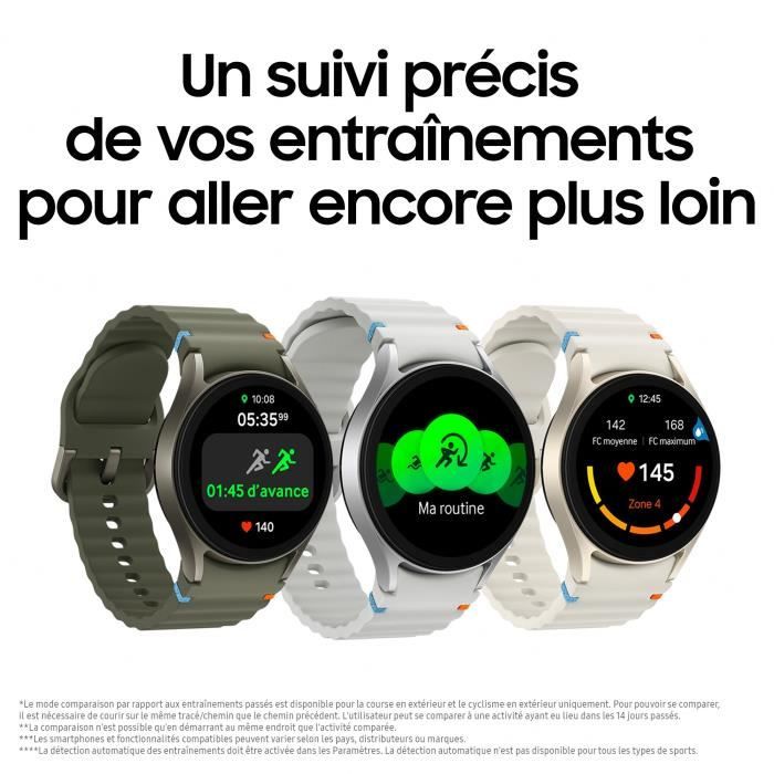SAMSUNG Galaxy Watch7 Montre connectÈe 4G 40mm Vert